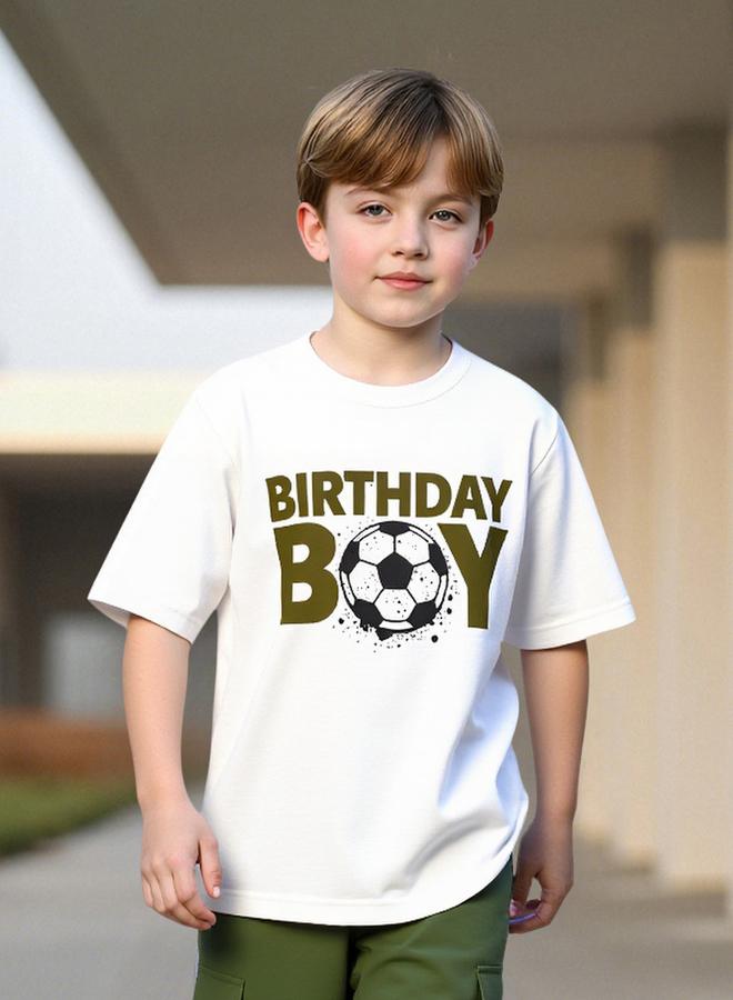 تايك تو طقم تيشيرت بطبعة عيد ميلاد مع جوغر كارجو - Image 5