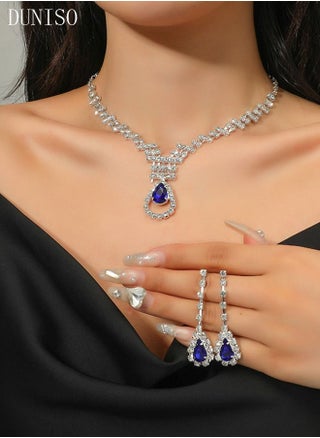 Blue and Silver