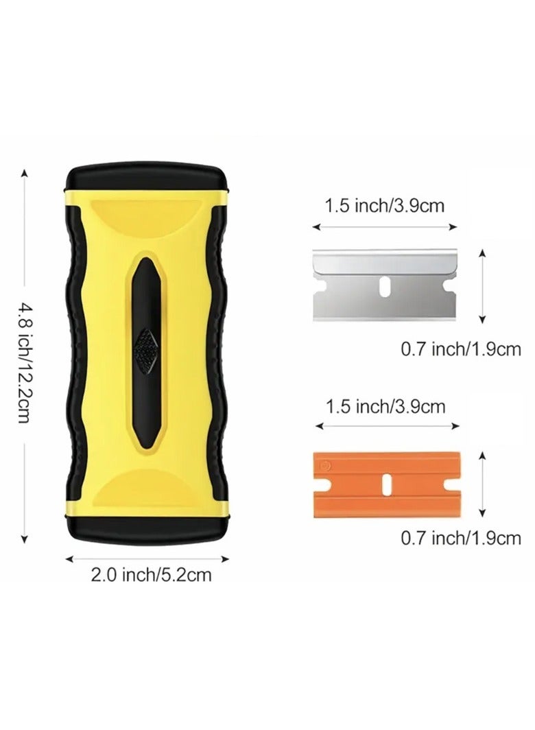 22 pcs set double-head cleaning scraper cleaning glue removal tool glass scraper cleaning - Image 3