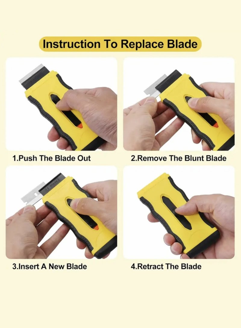 22 pcs set double-head cleaning scraper cleaning glue removal tool glass scraper cleaning - Image 4