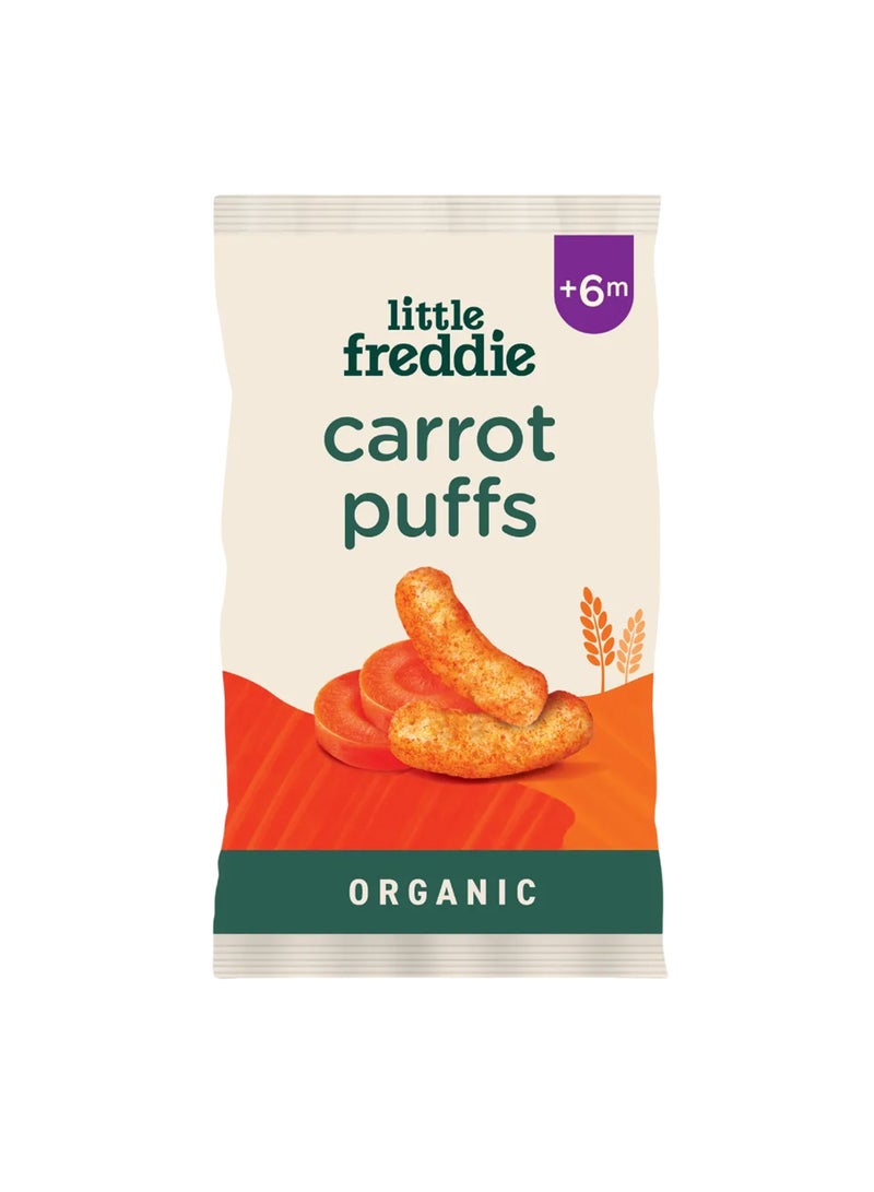 Little Freddie Organic Carrot Puffs (6+ Months) - Image 1