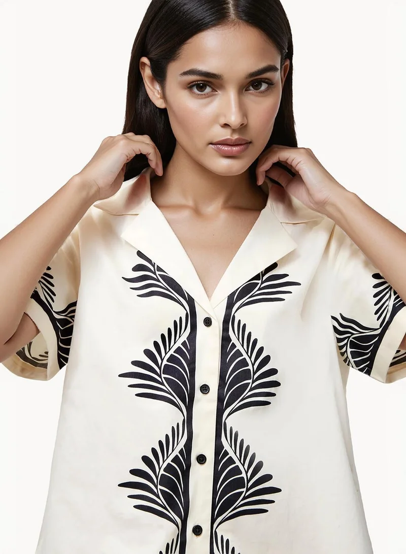 French Connection Nola Alexis Printed Shirt