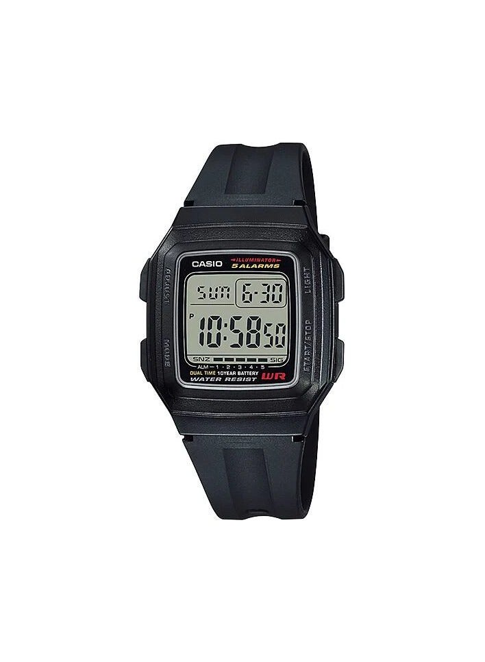 كاسيو ساعة كاسيو الرقمية للجنسين F-201WA-1ADF - Image 1