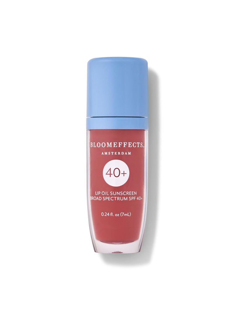 BLOOMEFFECTS Bloomeffects  Tulipscreen Hydrating Lip Oil  SPF 40  CrueltyFree NonToxic Clean Beauty Tulipy Pink 024 oz  7 ml 