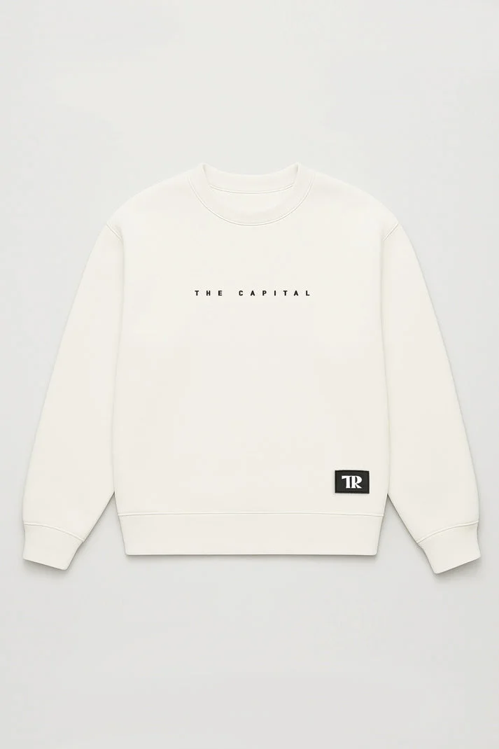 Terribly Real ABU DHABI Verified Off-White Sweatshirt