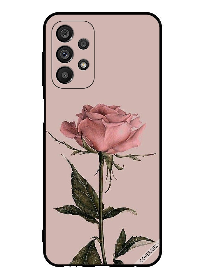 Covernex Protective Case Cover For Samsung Galaxy A23 5G Peach Rose - Image 1