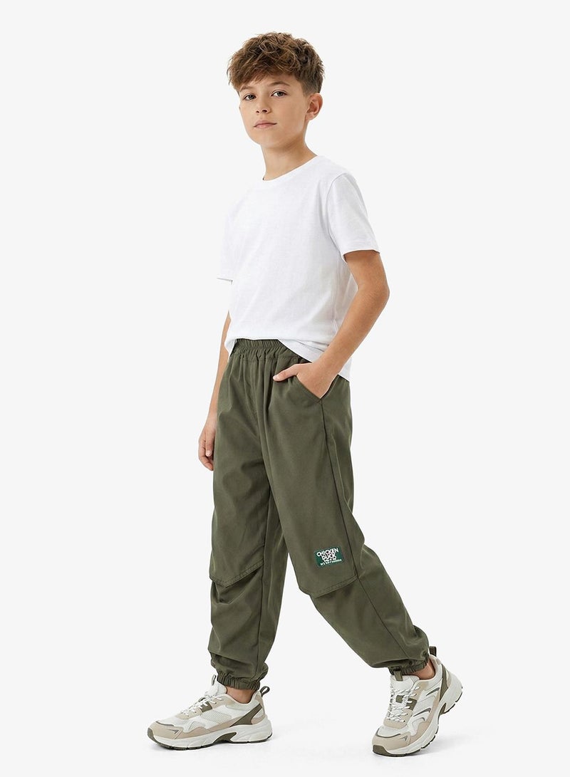 Pinata Khaki Green Cargo Trousers - Image 1