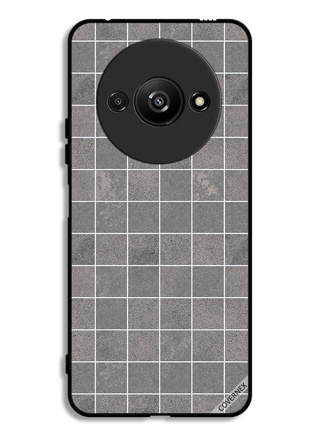 Covernex Xiaomi Redmi A3 4G Protective Case Cover Tiles Pattern - Image 1
