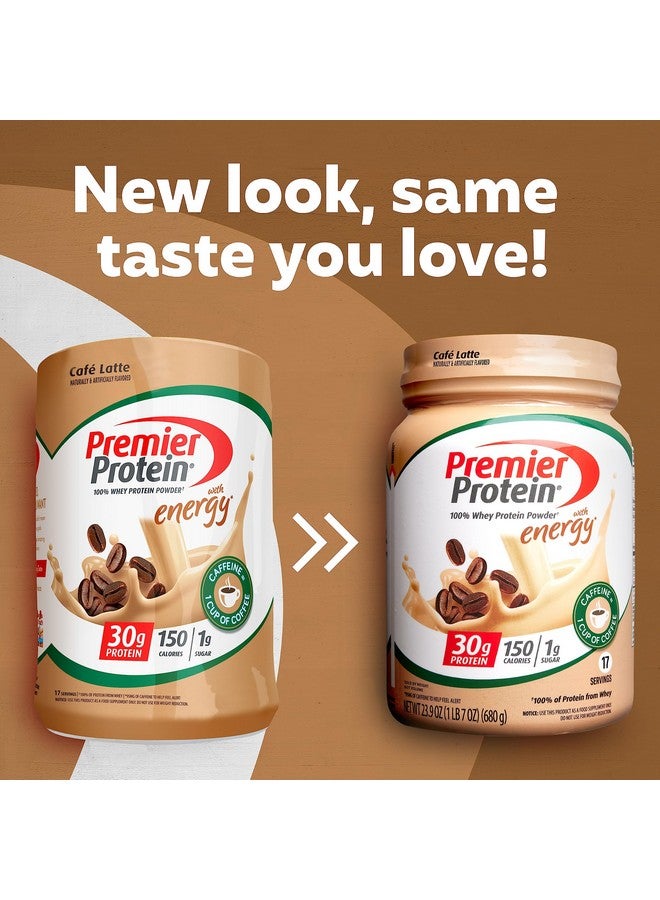 مسحوق، قهوة لاتيه، 30 جرام بروتين، 1 جرام سكر، 100% بروتين مصل اللبن، مناسب لنظام الكيتو الغذائي، بدون مكونات الصويا، خالٍ من الجلوتين، 17 وجبة، 23.9 أونصة (عبوة واحدة) - Image 2