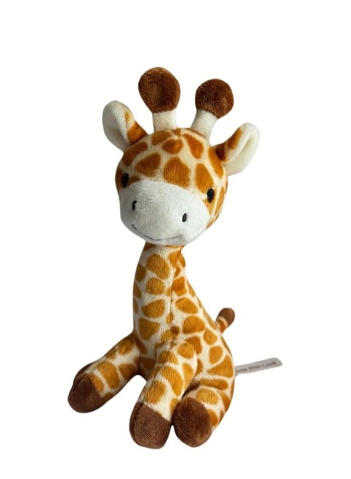 Raxoom Plush Giraffe, Beige Brown Cute Giraffe, Soft Toy Giraffe, Plush Toy, Toy Pet Toy, Washable with Gift Box - Image 1