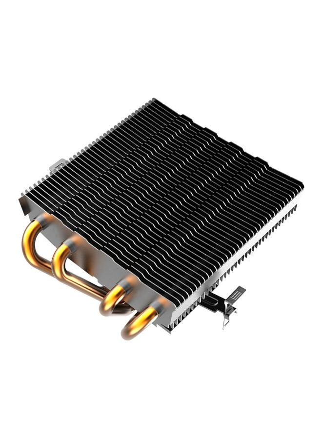 LED CPU Cooling Fan 9x9x2.5cm Black/Blue/Silver - Image 4