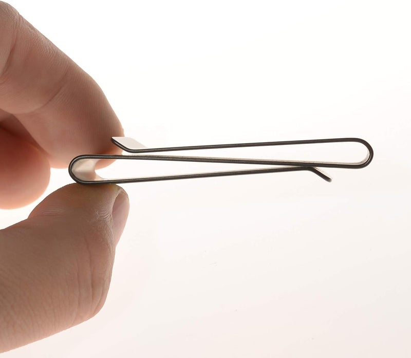 CKLT Creative Metal Money Clip,Handiness Wallet Credit Card Clip,Minimalist Front Pocket Wallet,Ideal Men's Boy's Gift - Image 2