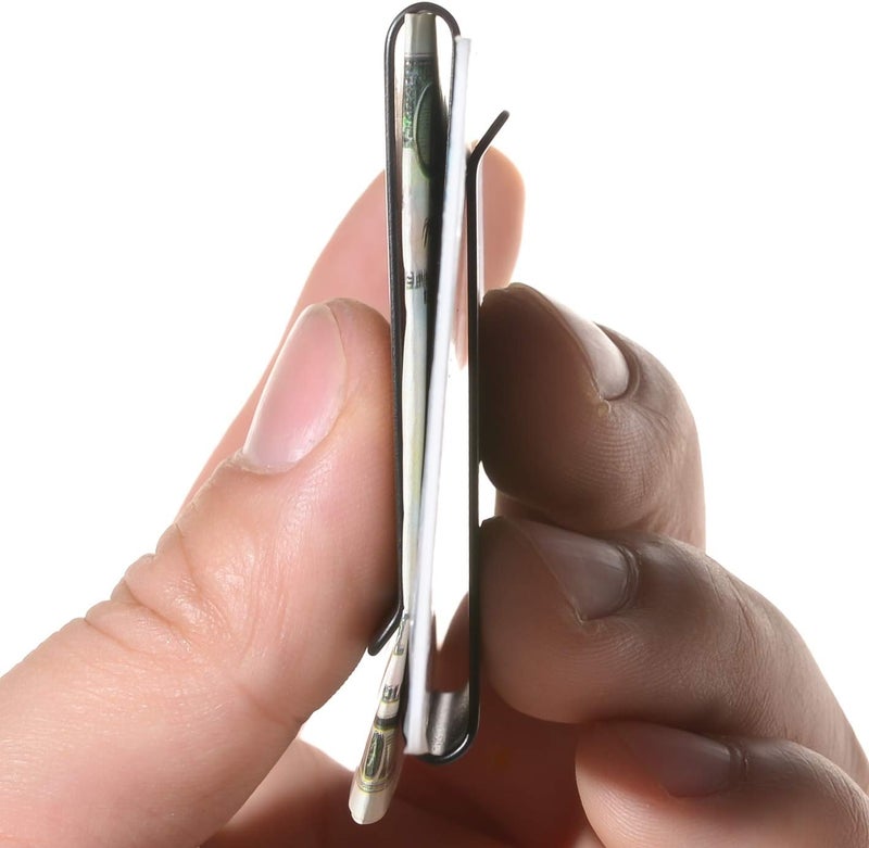 CKLT Creative Metal Money Clip,Handiness Wallet Credit Card Clip,Minimalist Front Pocket Wallet,Ideal Men's Boy's Gift - Image 4