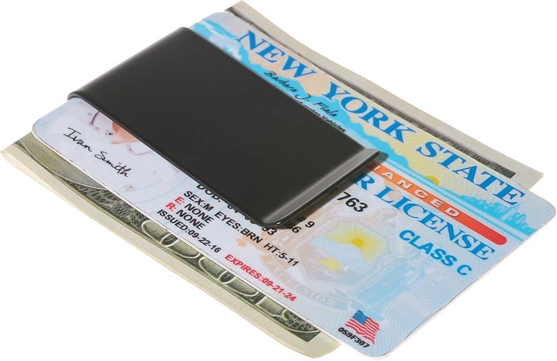 CKLT Creative Metal Money Clip,Handiness Wallet Credit Card Clip,Minimalist Front Pocket Wallet,Ideal Men's Boy's Gift - Image 3