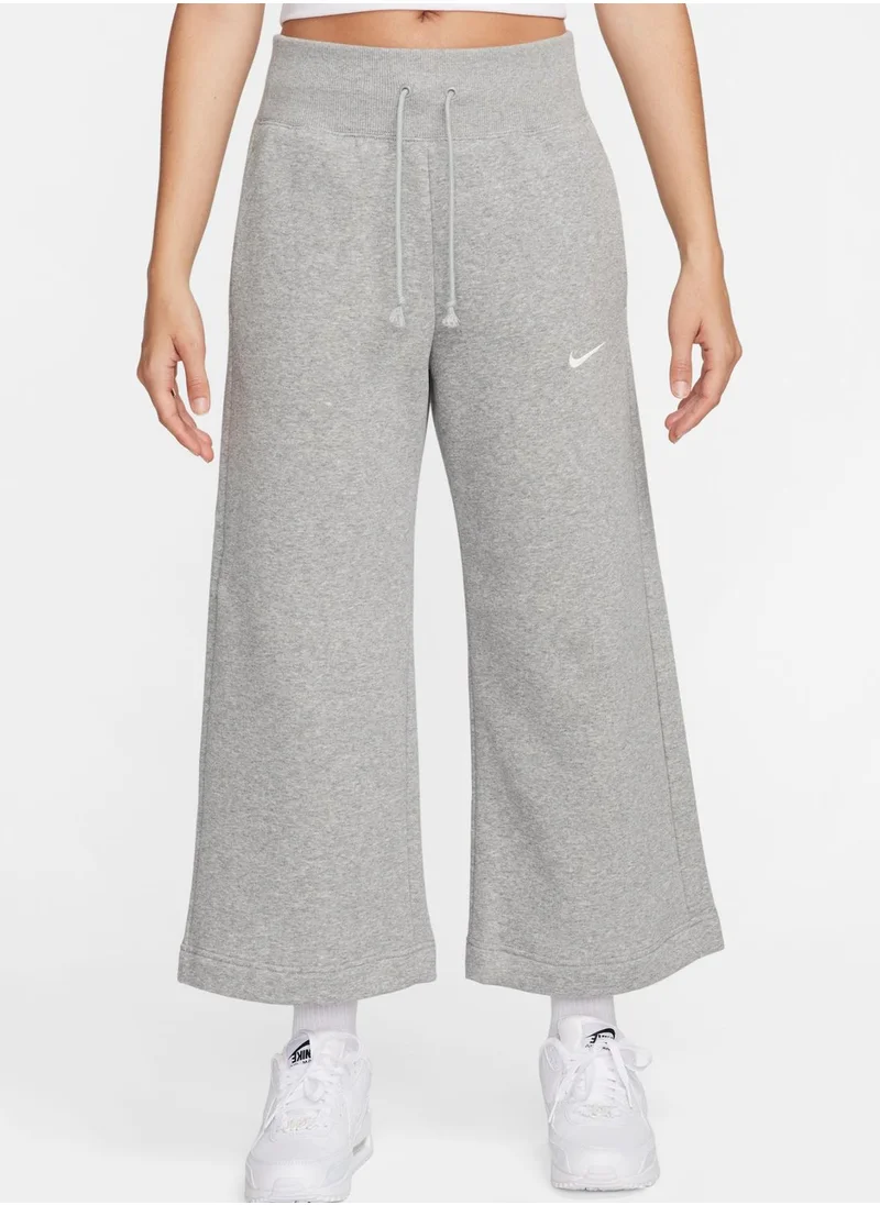 Nike Nsw Phoenix Fleece High Rise Cropped Sweatpants