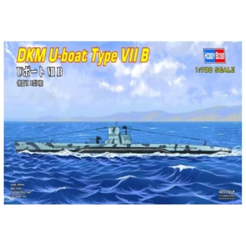 Hobby Boss DKM UBoat Type VIIB Boat Model Building Kit - Image 1