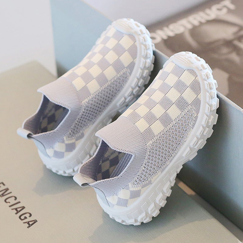 Mesh Sneakers Lightweight Flexible Sole Walking Shoes For Kids Indoor And Outdoor Activities - Image 2