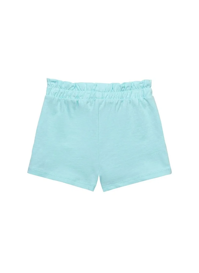 MINOTI Teen Girls Jersey Shorts with Drawcord and Side Pockets