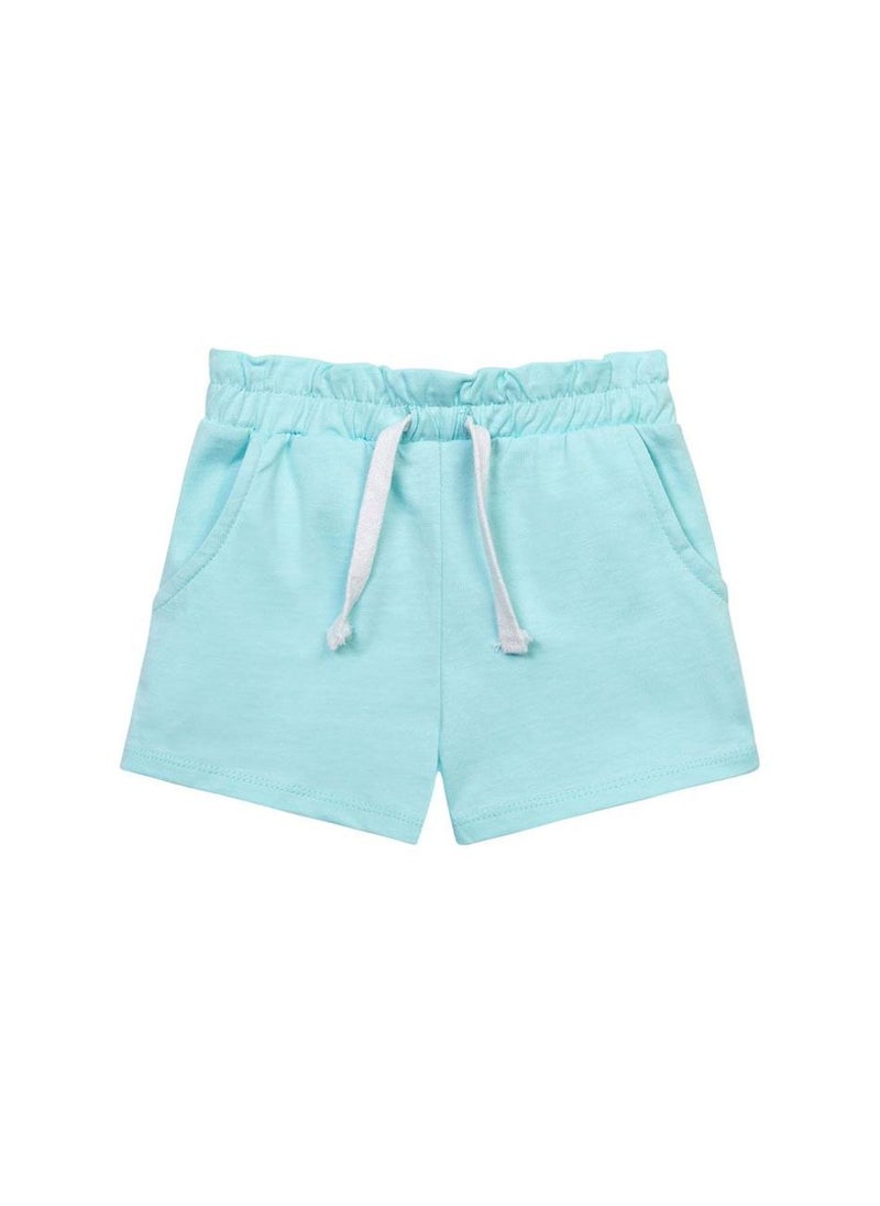 مينوتي شورت جيرسي للبنات المراهقات برباط وجيوب جانبية - Image 2