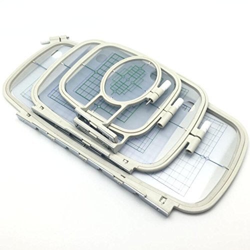 YEQIN Embroidery Hoops 4 in 1 Set for Brother PE800 SE1900 PE770 780D PE700 PC6500 Brother Innovis 1250 700 Babylock Embroidery Machine Hoop - Image 1