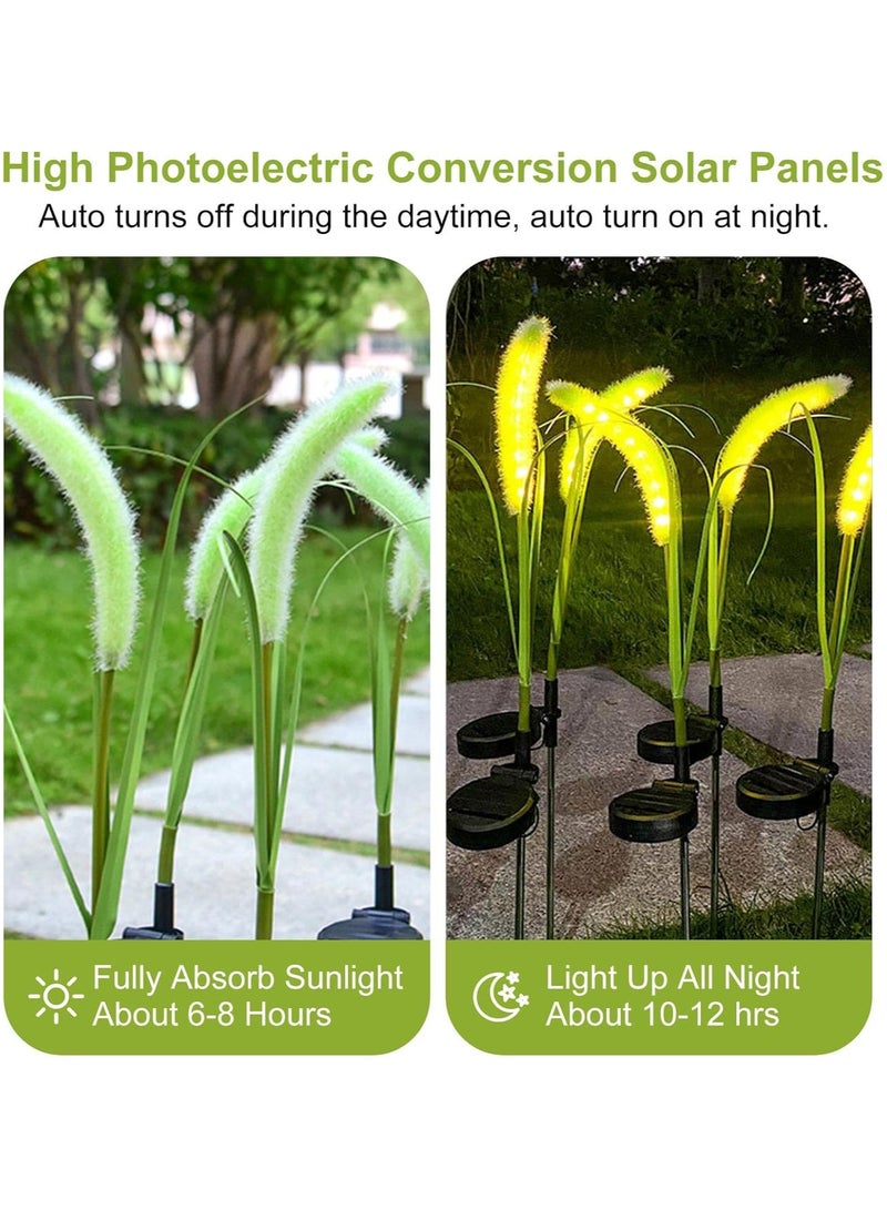BLOOMING TIME Waterproof Outdoor Solar Lights, Auto On/Off, Decorative Solar Stake Lights Landscape(2‑Pc) - Image 3