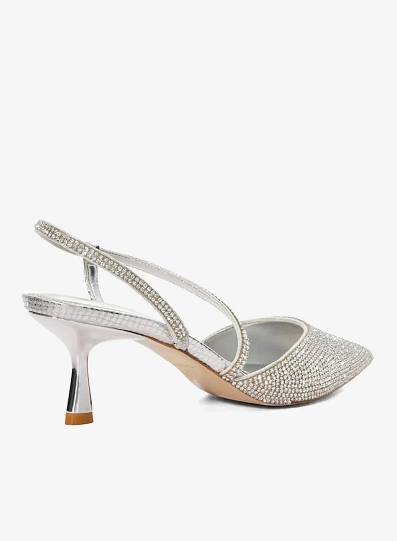 Dune London  Pointed Toe Ankle Strap Mid Heel Pumps for Women | Best Price UAE