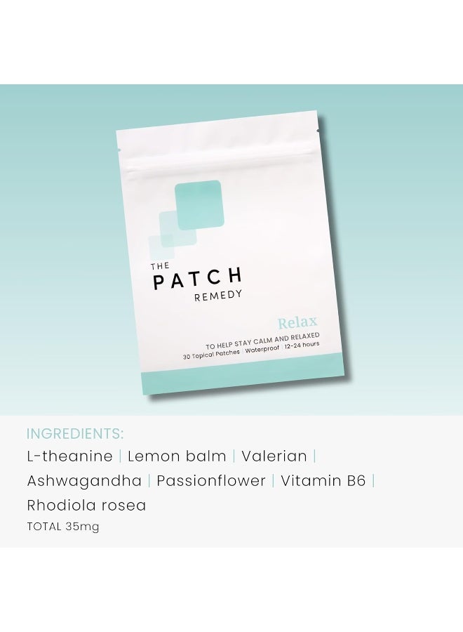 The Patch Remedy لصقات الاسترخاء الموضعية للبالغين - 30 قطعة - Image 4