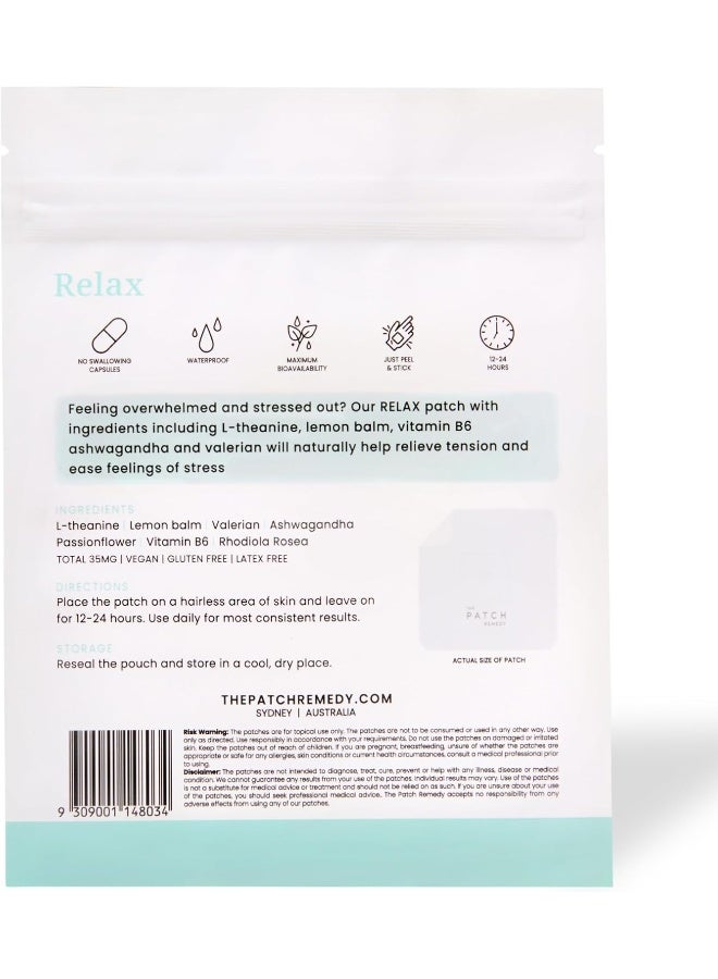 The Patch Remedy لصقات الاسترخاء الموضعية للبالغين - 30 قطعة - Image 3