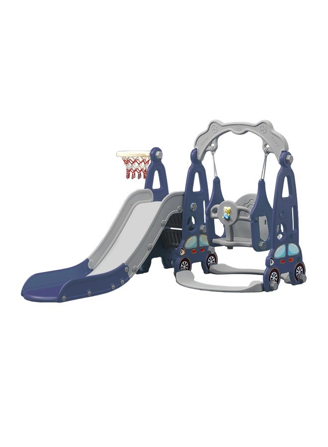 XIANGYU 3 In 1 Small Indoor Slides And Swings Plastic Swing Sets Playground Outdoor Kids Slide - Image 1