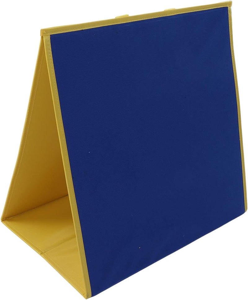 Karlak Portable Felt Flannel Stories Board for Educational Play, Freestanding for Toddlers (Blue Black) - Image 1