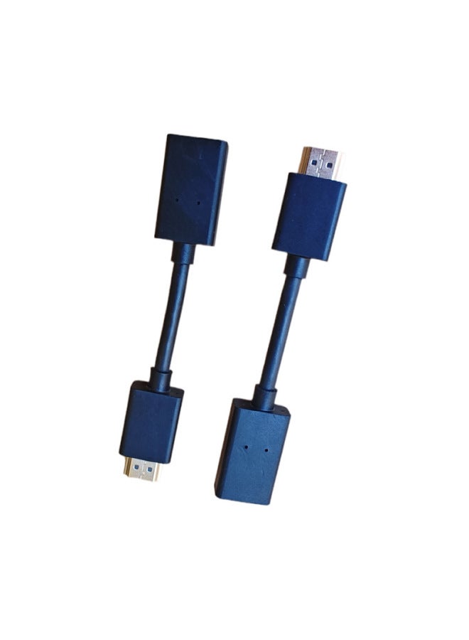 Hdmi Line 2.0 Version 2.1 HD Line Computer TV Flat Panel TV Stick Projector Male To Female Extension Adapter-Color:Black-Line Length:20CM - Image 4