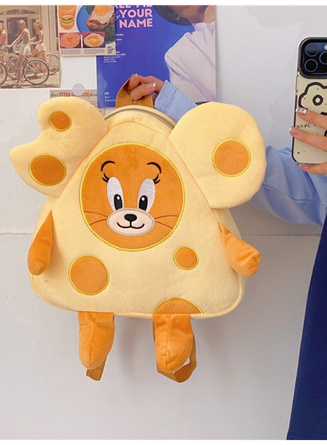 Cartoon cheese cute Jerry mouse plush toy pack - Image 4