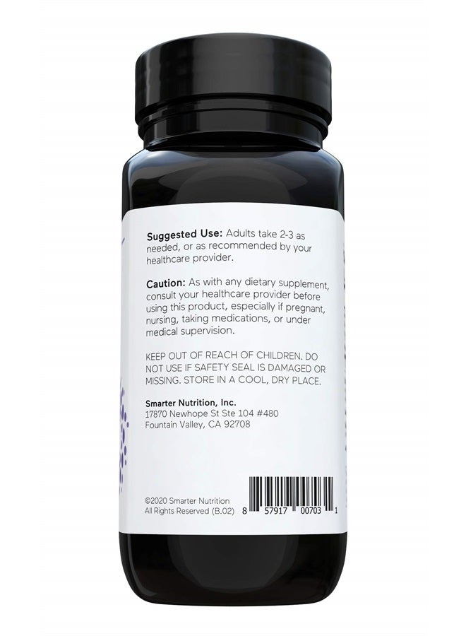 SMARTERNUTRITION Smarter Sleep - Nighttime Sleep Aid with Bioactive Milk Peptides & Melatonin, a Naturally Produced Compound to Encourage Restorative Sleep for Energy, Mental Clarity, Stress Support (30 Servings) - Image 3