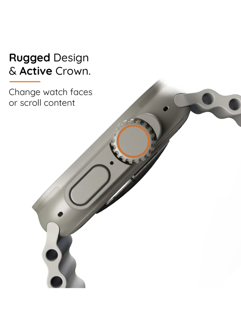 بيبل Cosmos Engage 1.95 بوصة IPS دائما على عرض Smartwatch، شحن لاسلكي، IP67 مقاومة الماء والغبار، متوافق مع Android & iOS، 20+ أوضاع رياضية، 100+Cloud أساس وجوه ووتش، الأزرق السماوي