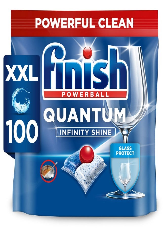 Finish Quantum Infinity Shine Dishwasher Tablets 100's