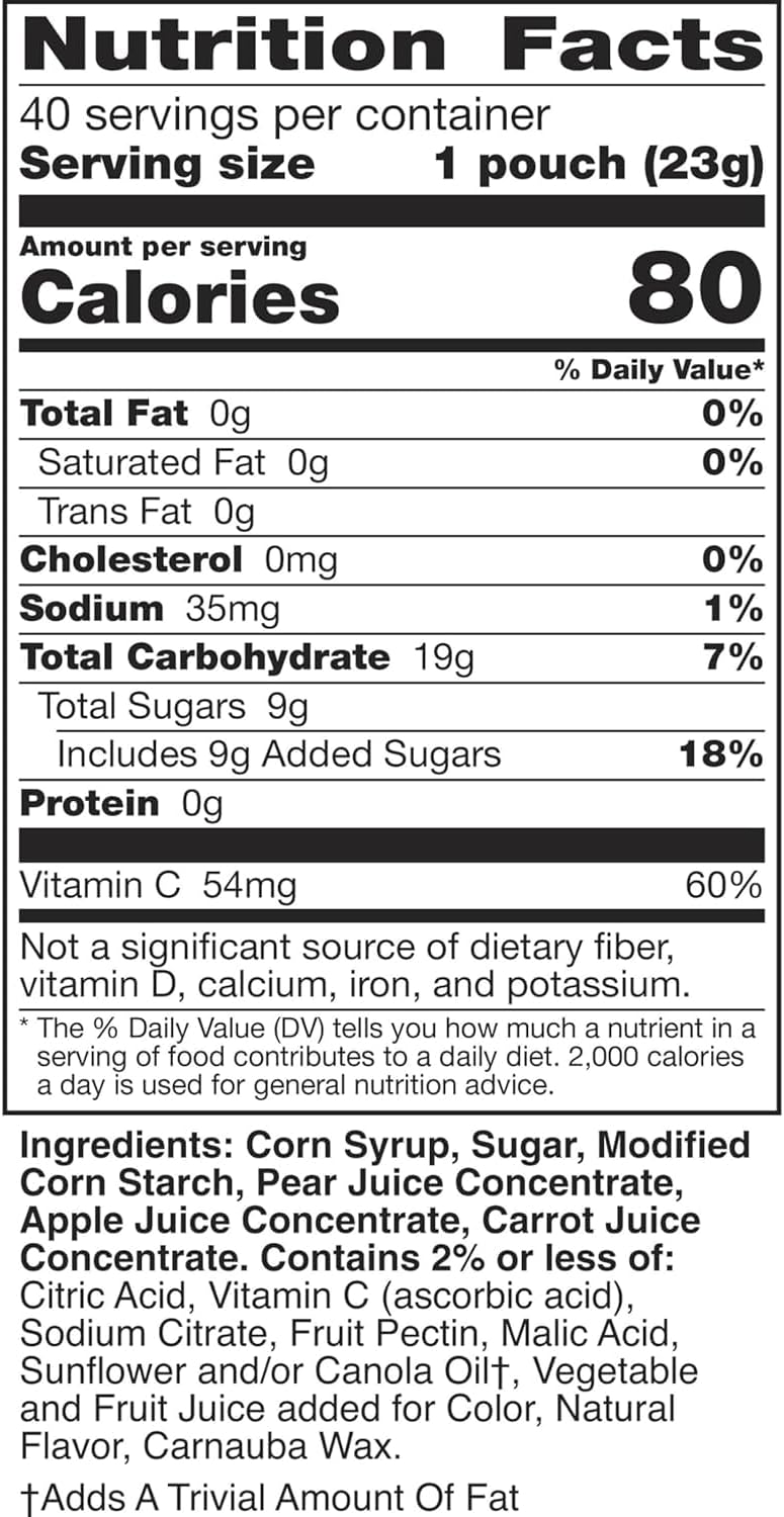 Mott's Assorted Fruit Flavored Snacks, 40 Pouches - Image 2