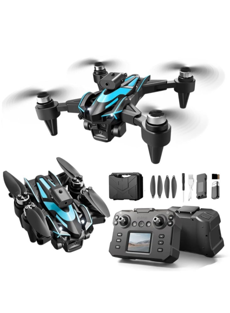 SHOPI Foldable HD Camera Drone with Obstacle Avoidance, Smart Quadcopter with LCD Remote Control - Image 1