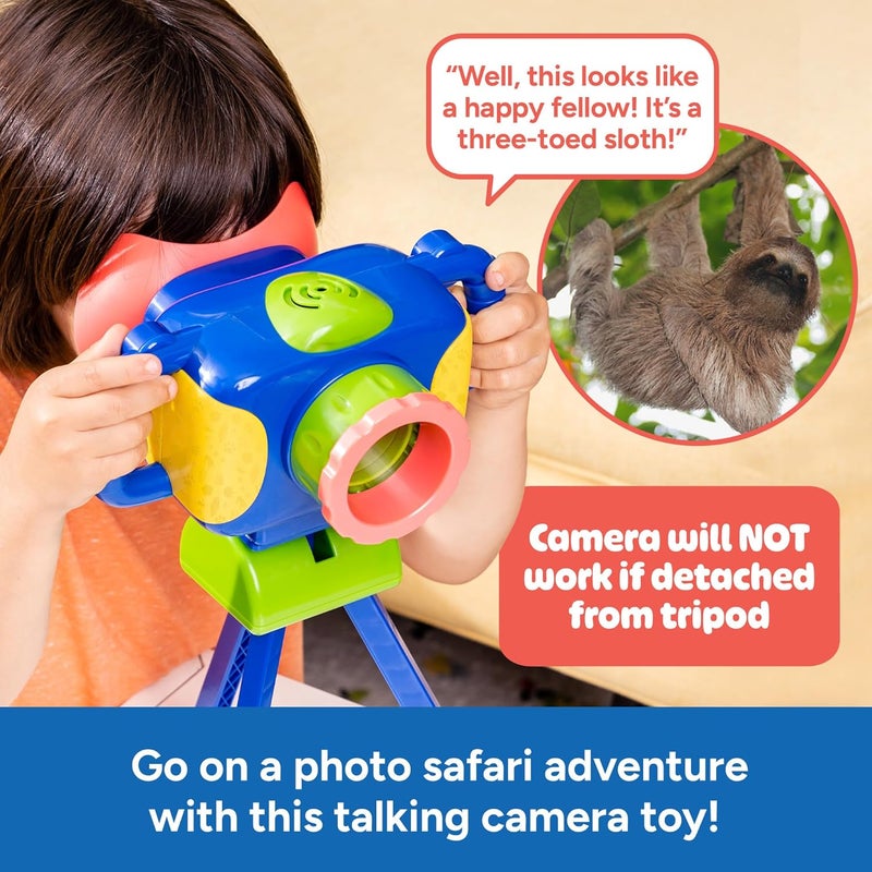 Educational Insights GeoSafari Jr. Talking Wildlife Camera with Robert Irwin's Voice, STEM Toy for Kids Ages 4+ - Image 3