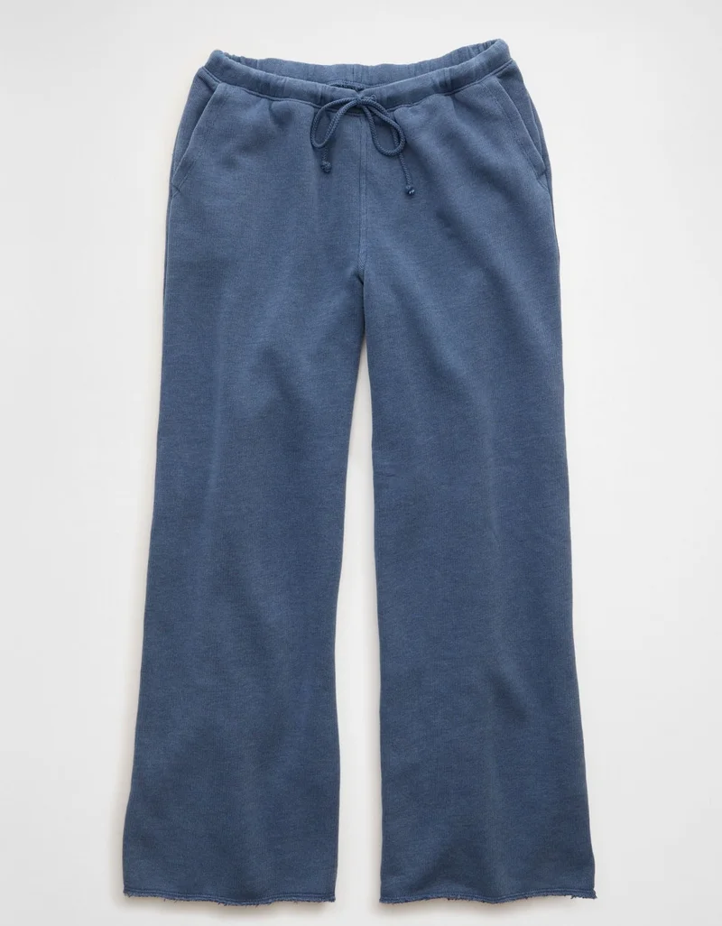 American Eagle  AE Campus Low-Rise Wide-Leg Sweatpant for Women | Best Price UAE