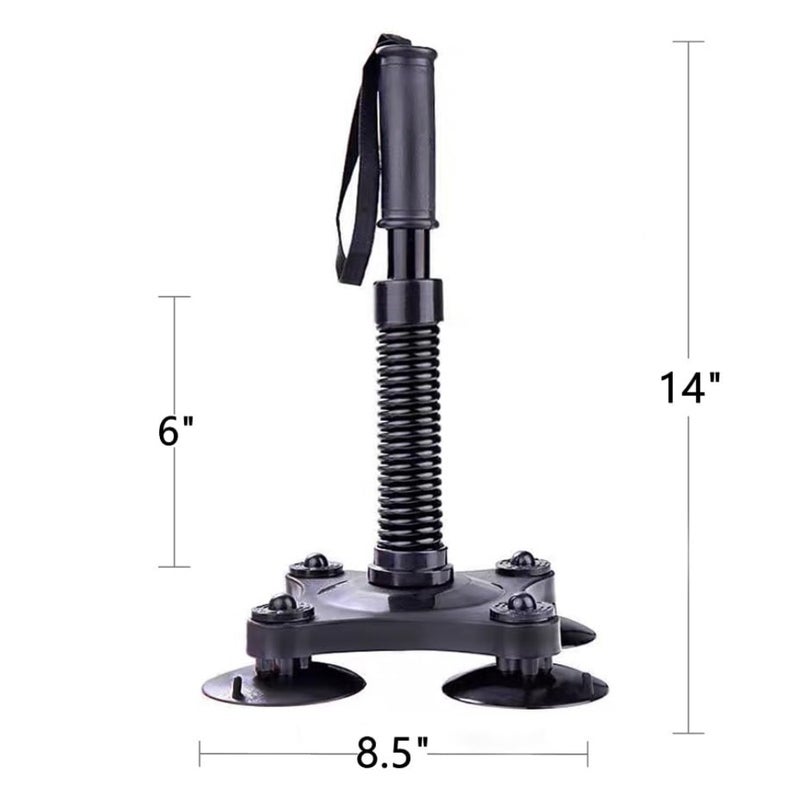 Arm Wrestling Training Equipment, aluminum alloy, silver, 4550lbs adjustable resistance for forearm, wrist and grip strength development in home or professional fitness settings - Image 2