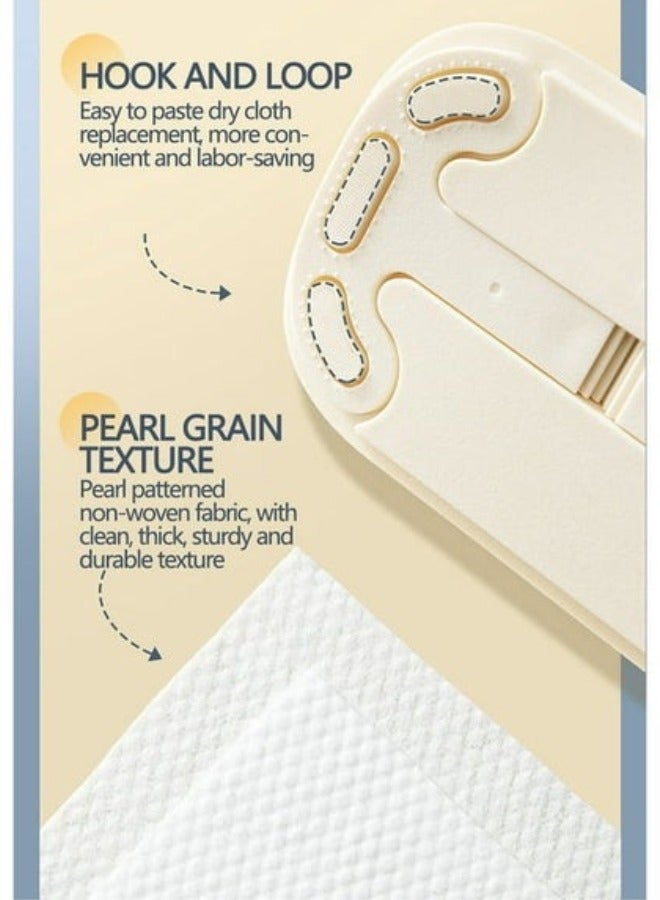Generic Multi-use brush for cleaning and removing dust and stains Contains 100 pieces of tissue - Image 5