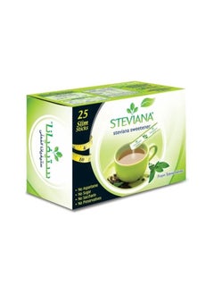 Steviana Steviana Natural Sweetener From Stevia Leaves - 37.5g (25 Sachets x 1.5g)  - Image 2