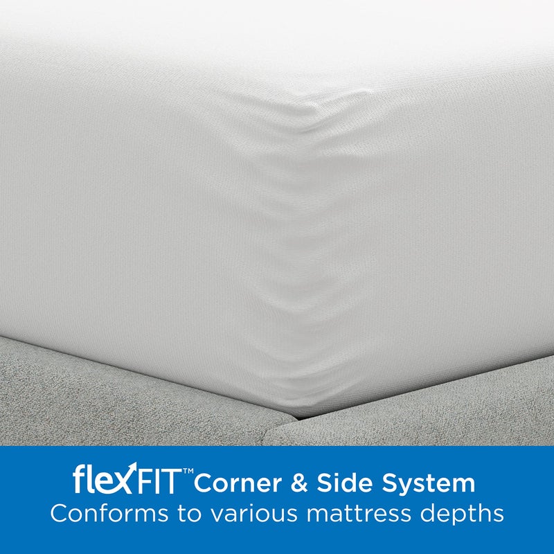 Aller-Ease AllerEase Waterproof Mattress Protector, Maximum Allergy Mattress Protector, Full Mattress Cover - Image 3