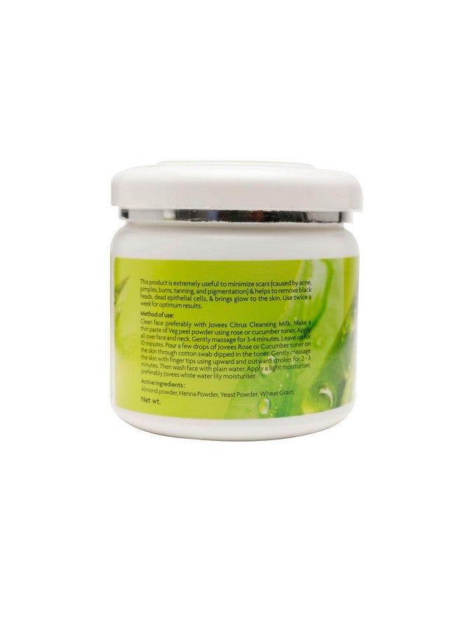 Jovees Herbal Veg Oat Face Peel Removes Acne Pimple and Tanning | with Almond Powder and Wheat Grain 100g - Image 2