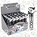 JOYYPOP 24 Pack Mini Bubble Wands for Kids Shark Party Favors Bubble Wands Summer Ocean Beach Gifts for Boys Girls Shark Theme Birthday Party - Image 2
