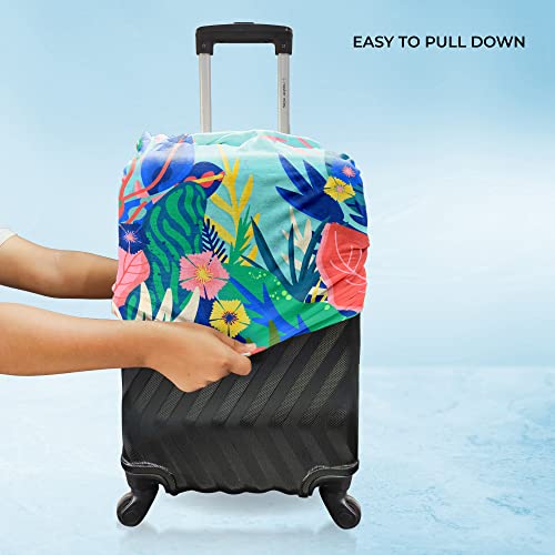 Nasher Miles Polyester 75 (28 Inch) Large Protective Luggage Cover - Underwater Design - Image 3