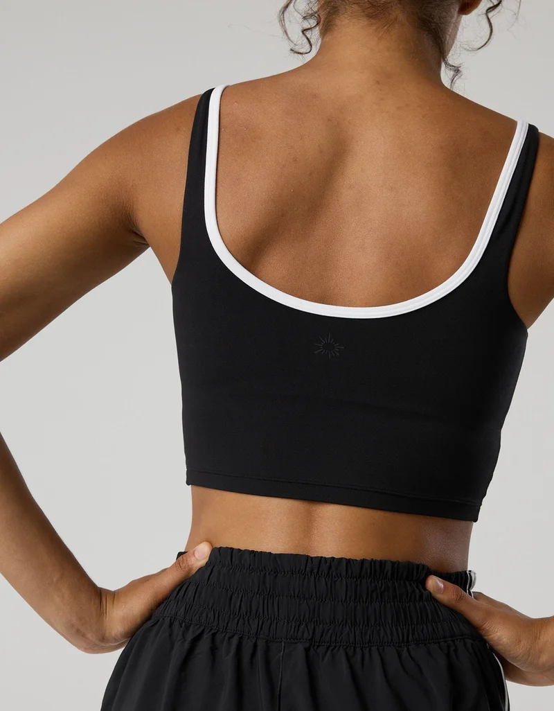Aerie OFFLINE By Aerie Real Me Tipped Low Key Longline Sports Bra