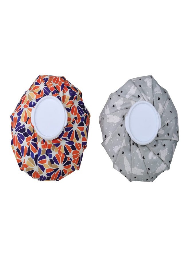 Wuze Hot Water And Cold Ice Bag Pack for Pain Relief Cold Water Bag for First Aid Sports Injury Neck Knee for Pain Solve And Cold Therapy Comes with Leak-free Closure (Multi Design) (9 inch) - Image 4