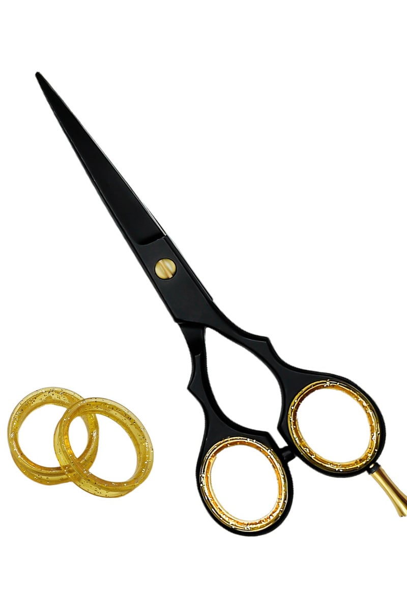 Generic Professional Razor Edge Hair Cutting Scissors, Salon Hair Scissors with Fixt Nut- Sharp Barber Scissor/Shear-Premium Stainless Steel Hair Styling Scissor  - Image 1