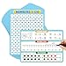 PraxiKidy 12 Pack Numbers 1120 Chart Dry Erase Flash Card12 x 9 Number Line Ten Frame Math Manipulatives Small White Board for Student Teacher Kindergarten 1ST 2ND Classroom Homeschool Supplies - Image 3